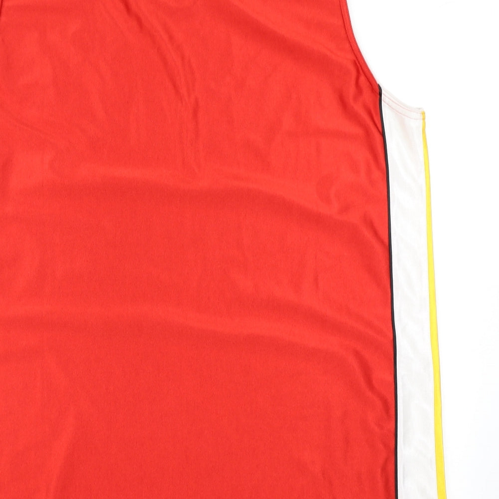 Sir Benny Hiles Mens Red   Basic Tank Size XL