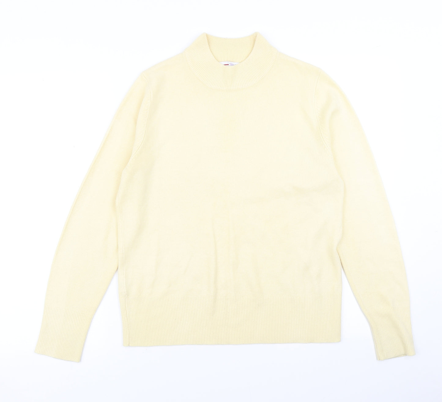 Papaya Womens Yellow  Knit Pullover Jumper Size 12