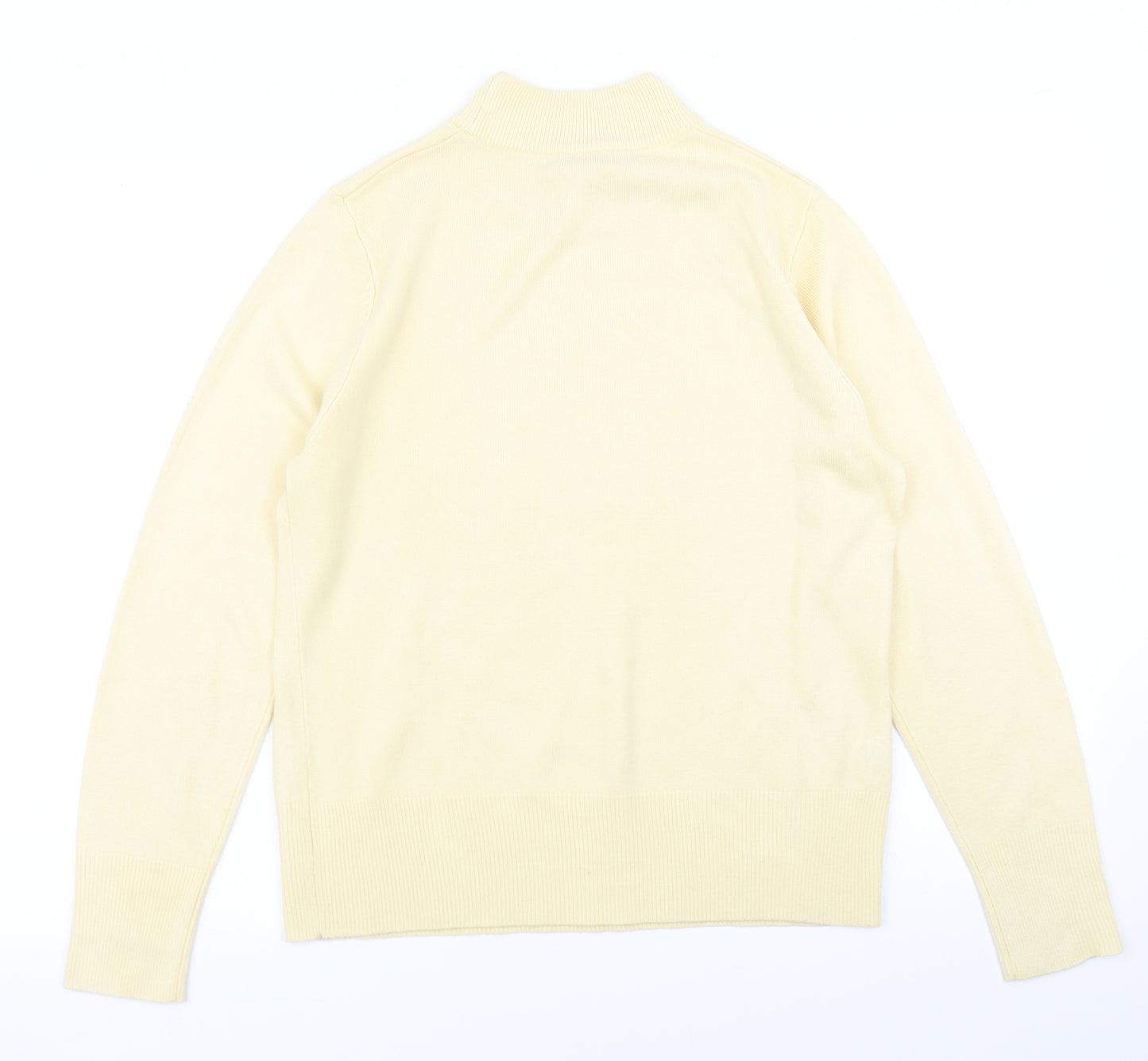 Papaya Womens Yellow  Knit Pullover Jumper Size 12