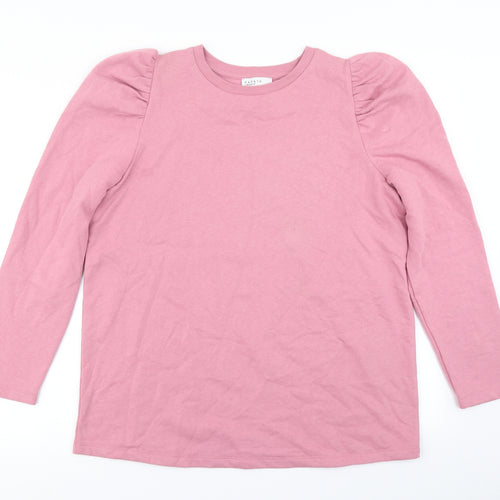 Papaya Womens Pink   Pullover Sweatshirt Size 14