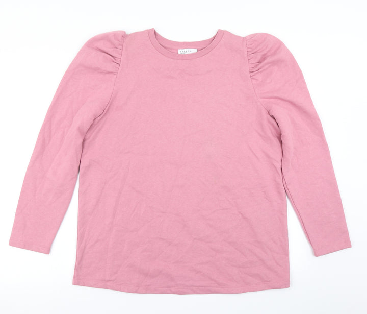 Papaya Womens Pink Pullover Sweatshirt Size 14