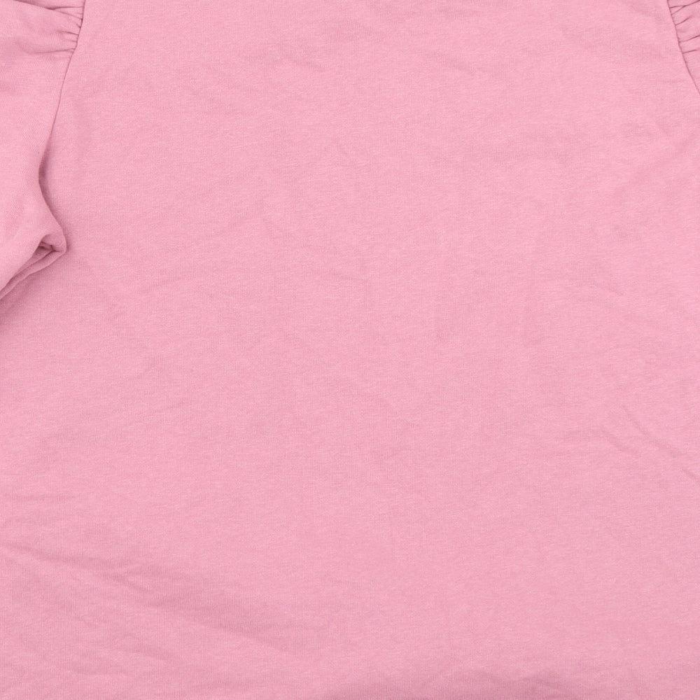 Papaya Womens Pink   Pullover Sweatshirt Size 14