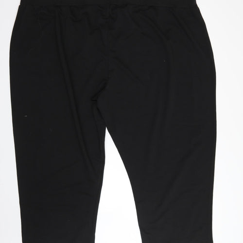pretty secrets Mens Black   Jogger Trousers Size 38 L25 in