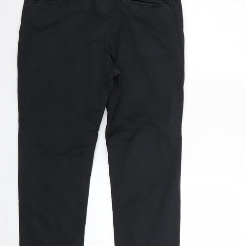 Autograph Mens Black   Rain Trousers Trousers Size 38 L27 in