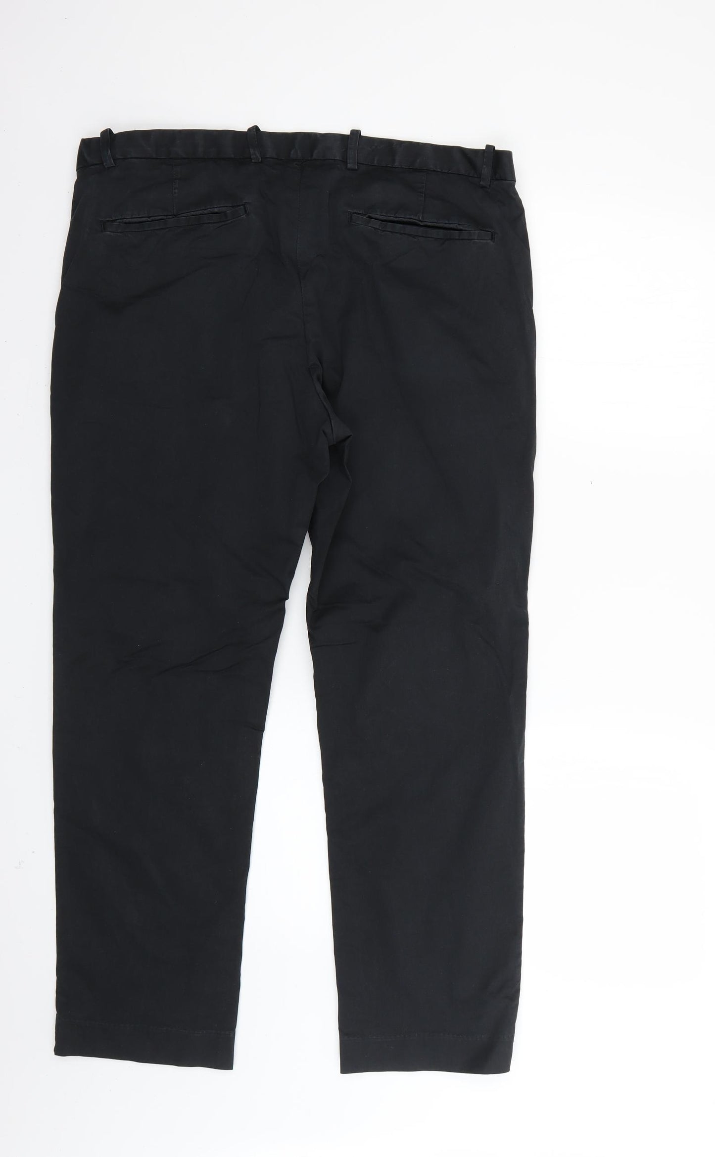 Autograph Mens Black   Rain Trousers Trousers Size 38 L27 in