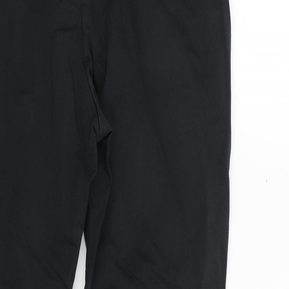 Autograph Mens Black   Rain Trousers Trousers Size 38 L27 in