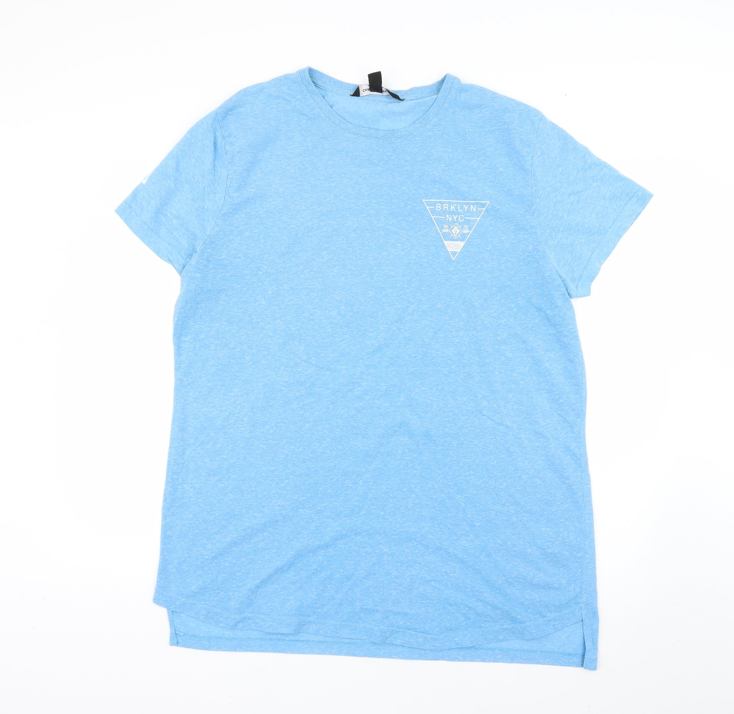 Cedar Wood State Mens Blue    T-Shirt Size 2XL