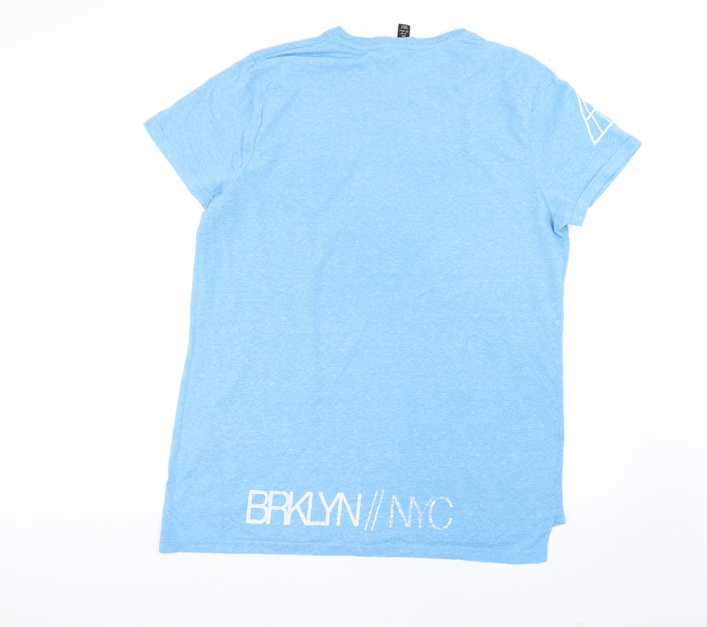 Cedar Wood State Mens Blue    T-Shirt Size 2XL