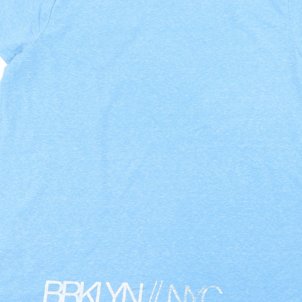 Cedar Wood State Mens Blue    T-Shirt Size 2XL