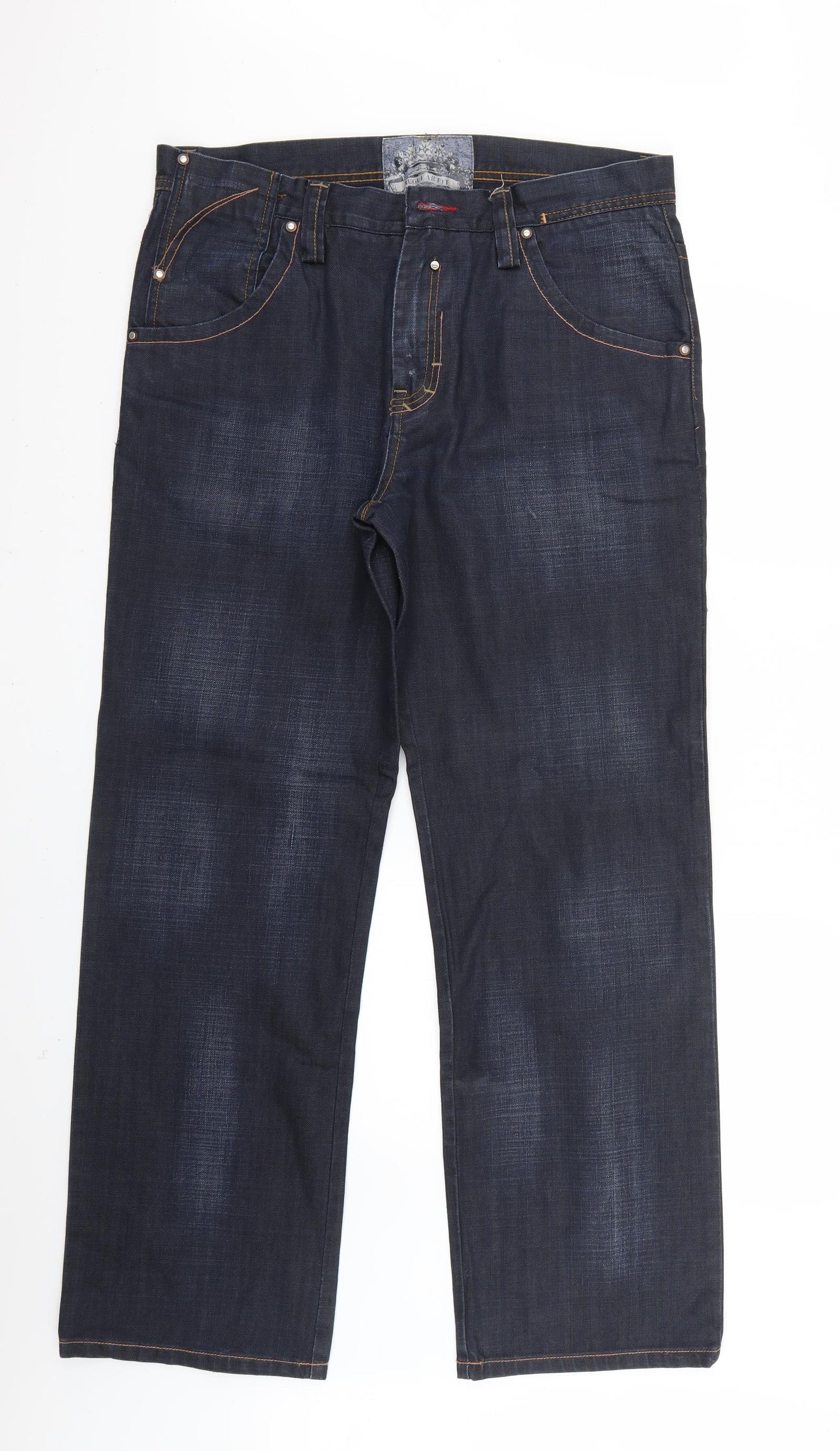 George Mens Blue   Straight Jeans Size 36 L30 in