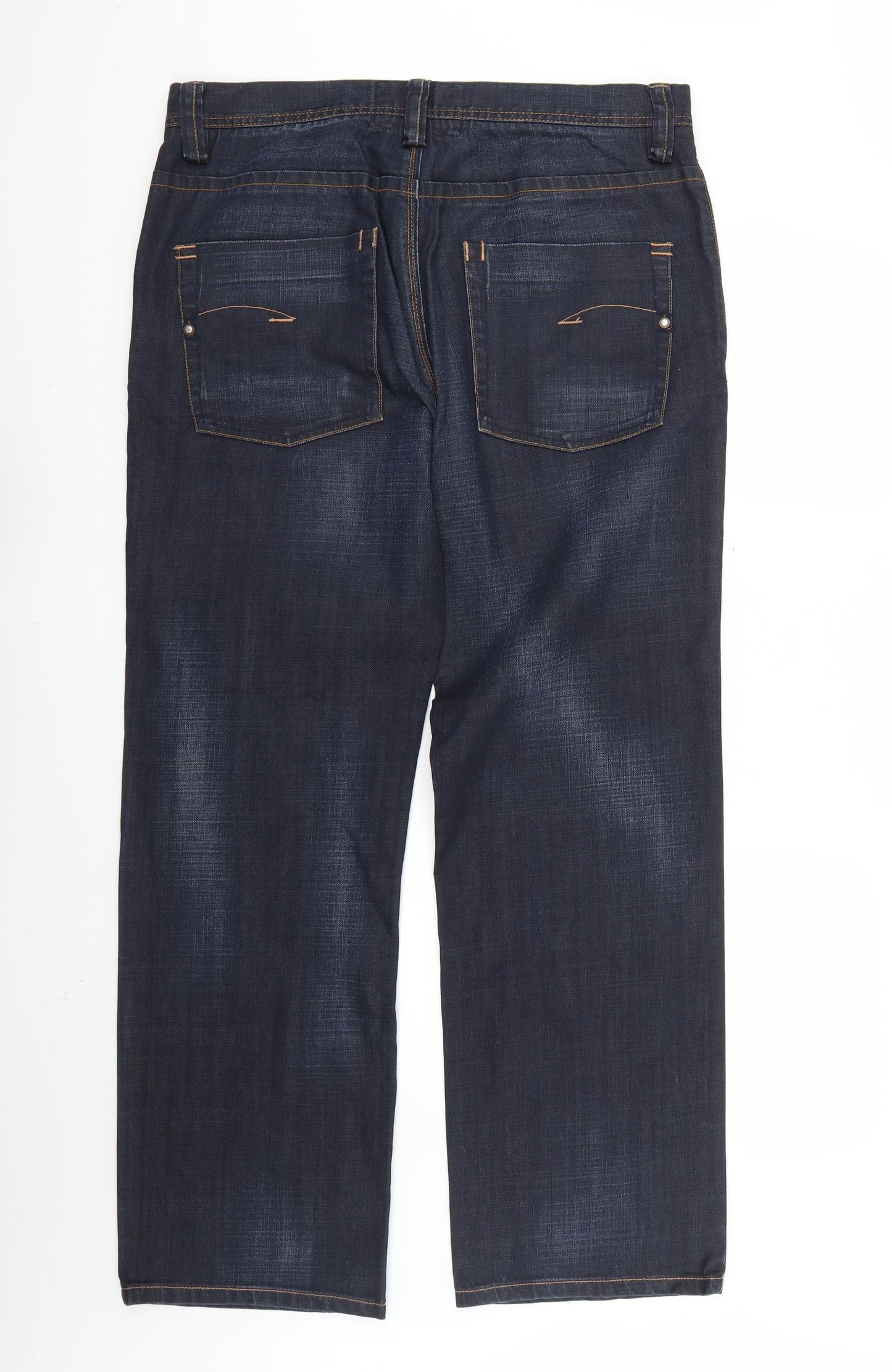 George Mens Blue   Straight Jeans Size 36 L30 in