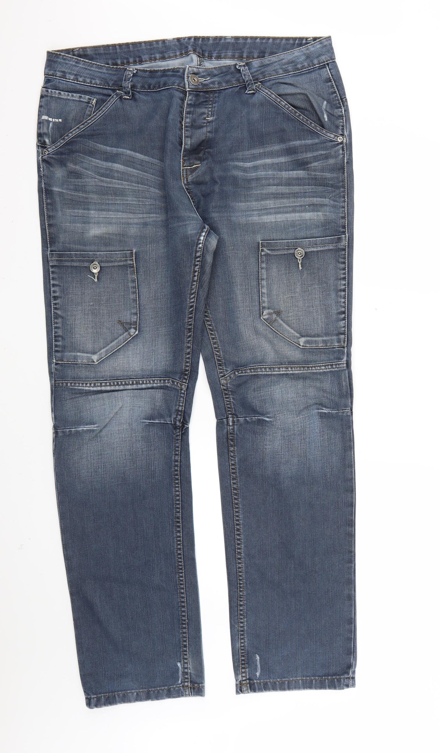 George Mens Blue   Straight Jeans Size 38 L31 in