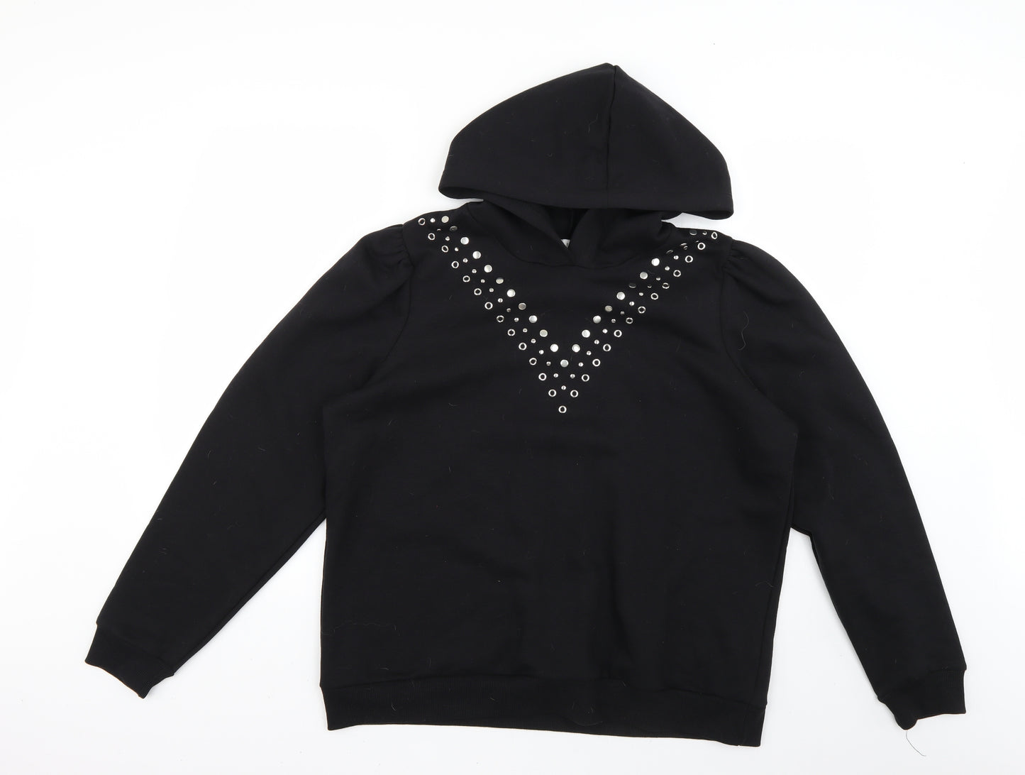 Matalan Womens Black   Pullover Hoodie Size L