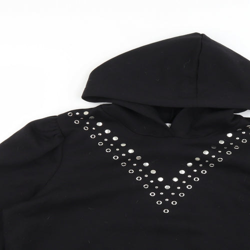 Matalan Womens Black   Pullover Hoodie Size L
