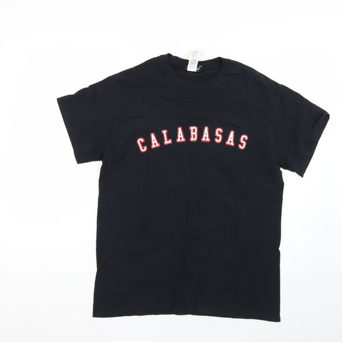 Boohoo Mens Black    T-Shirt Size S
