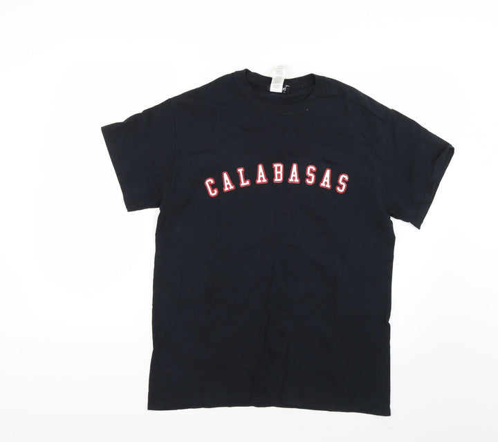 Boohoo Mens Black T-Shirt Size S