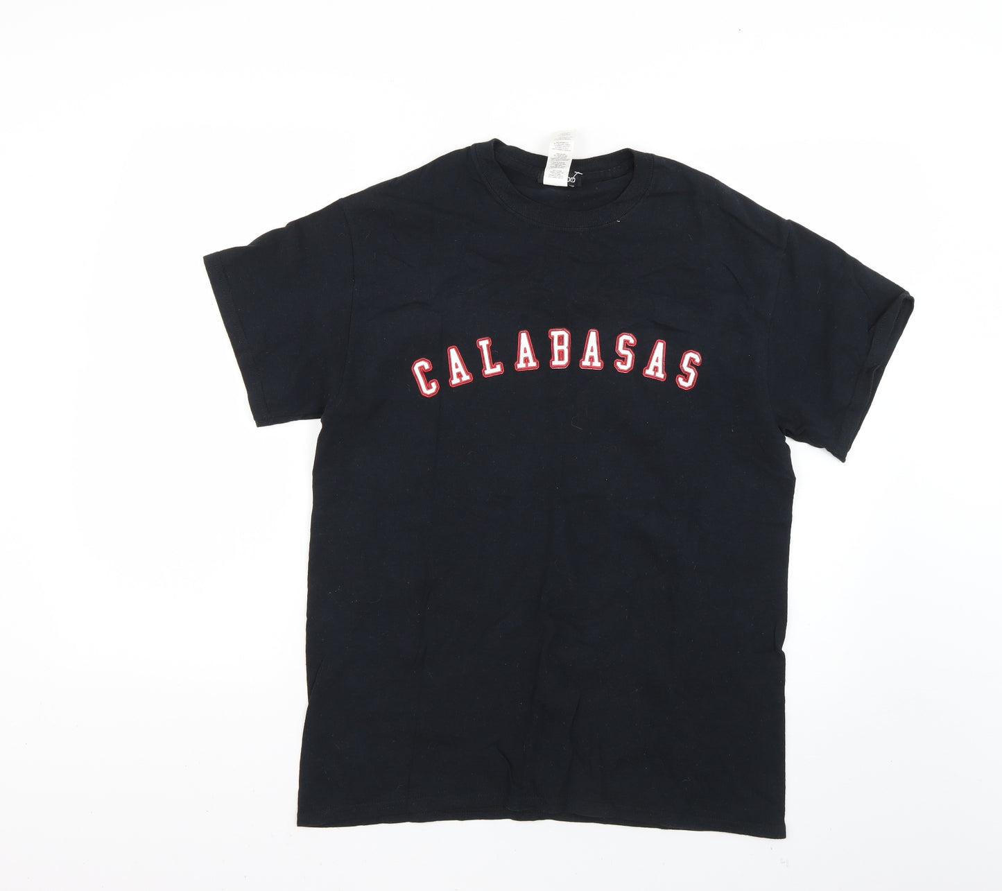 Boohoo Mens Black    T-Shirt Size S