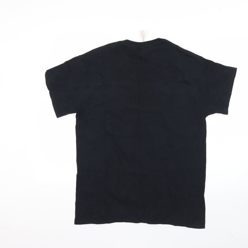 Boohoo Mens Black    T-Shirt Size S
