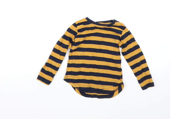 Nutmeg Baby Multicoloured Striped  Basic T-Shirt Size 12-18 Months