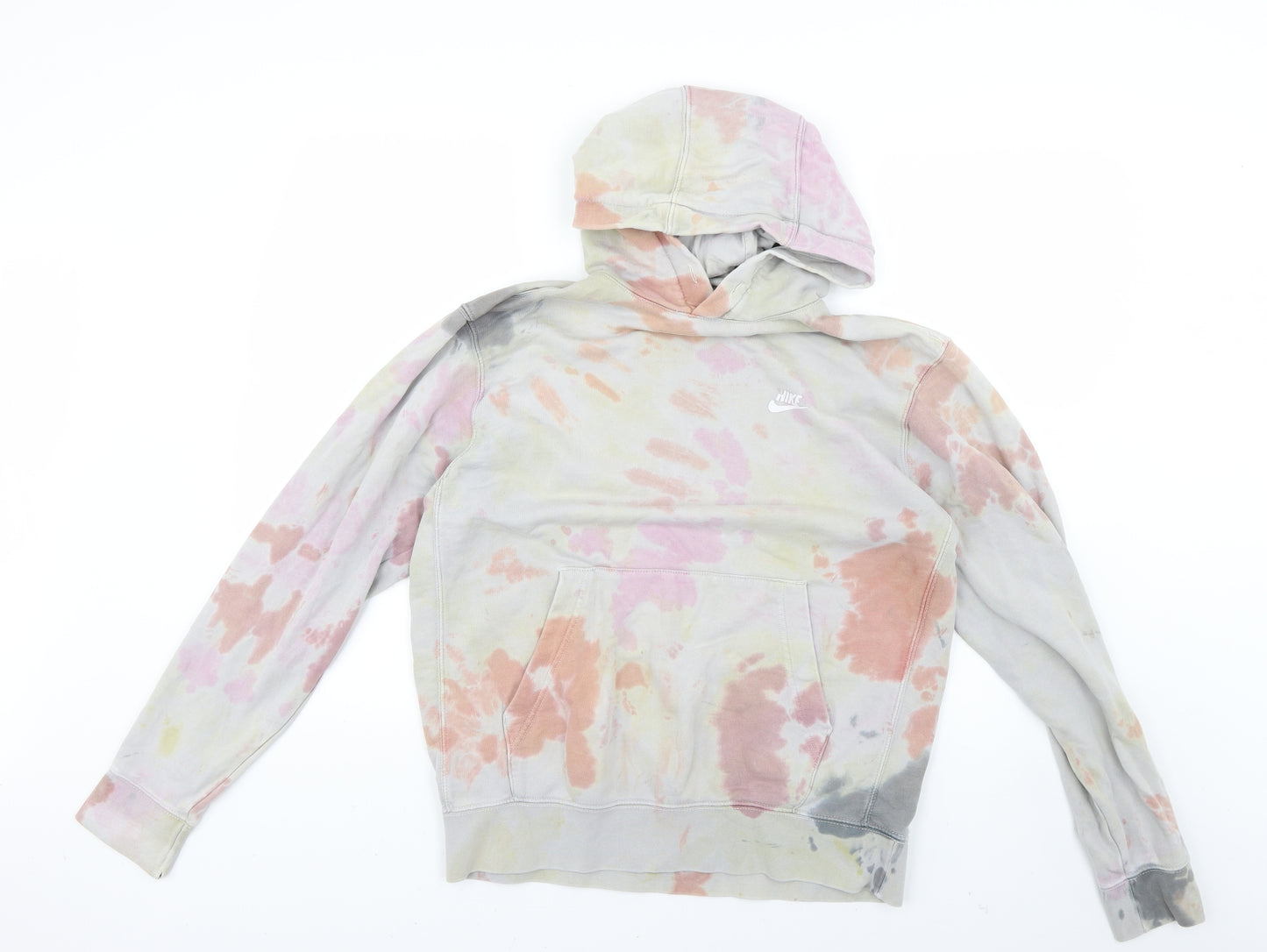 Nike Mens Multicoloured Geometric  Pullover Hoodie Size M