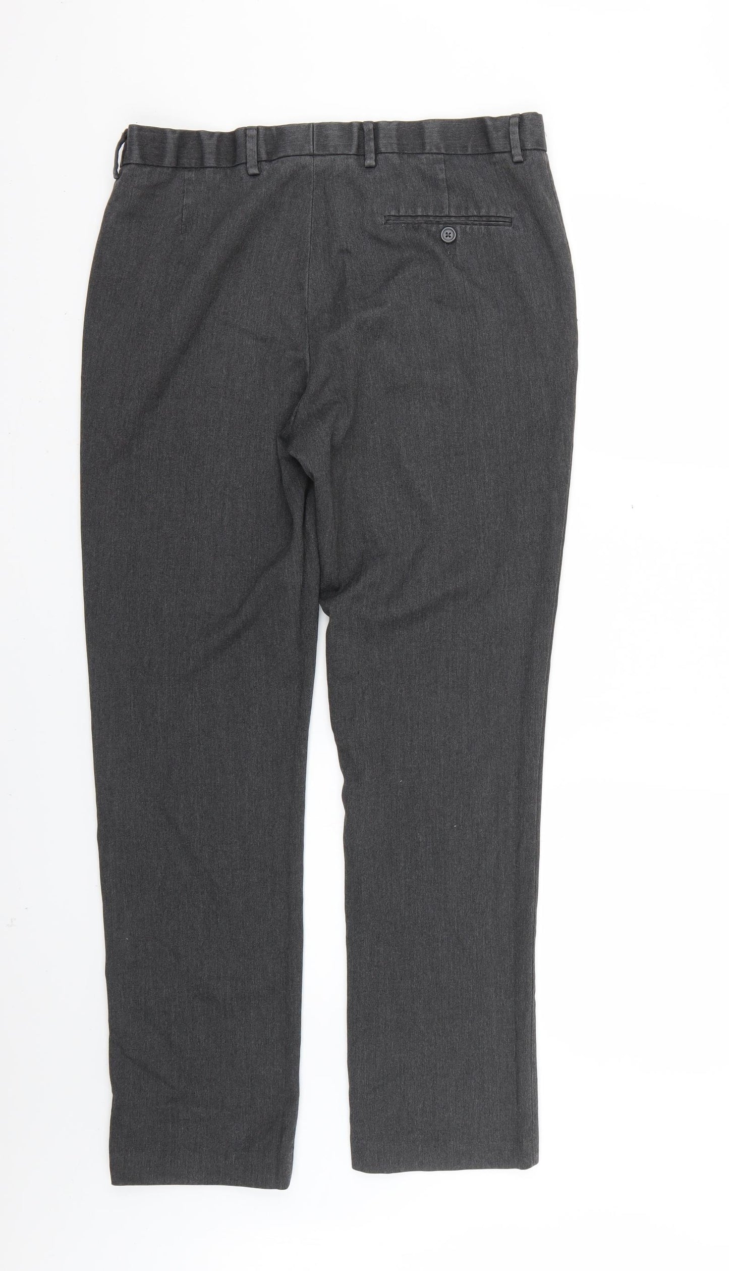 winter bottoms Mens Grey   Trousers  Size 34 L28 in