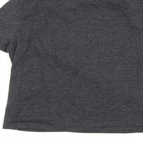 Lion King Girls Grey   Basic T-Shirt Size 11-12 Years