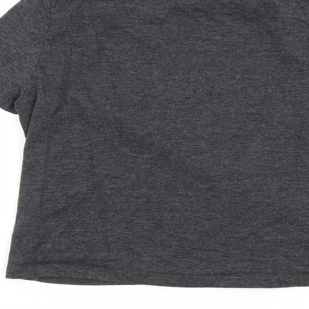 Lion King Girls Grey   Basic T-Shirt Size 11-12 Years