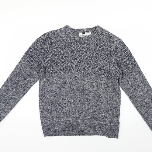 Topman Mens Blue   Pullover Jumper Size M