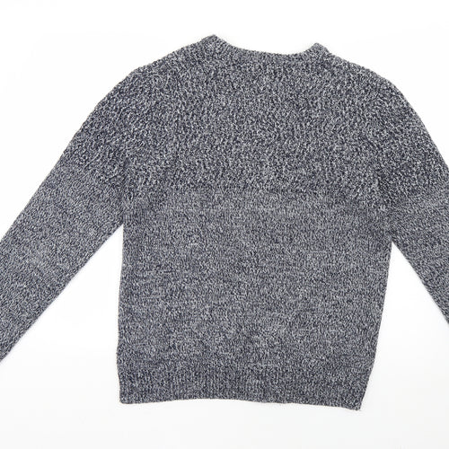 Topman Mens Blue   Pullover Jumper Size M