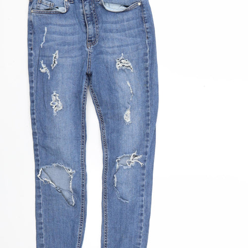 Missguided Womens Blue   Skinny Jeans Size 6 L24 in