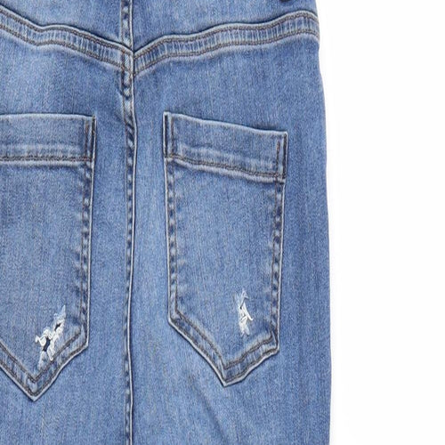 Missguided Womens Blue   Skinny Jeans Size 6 L24 in