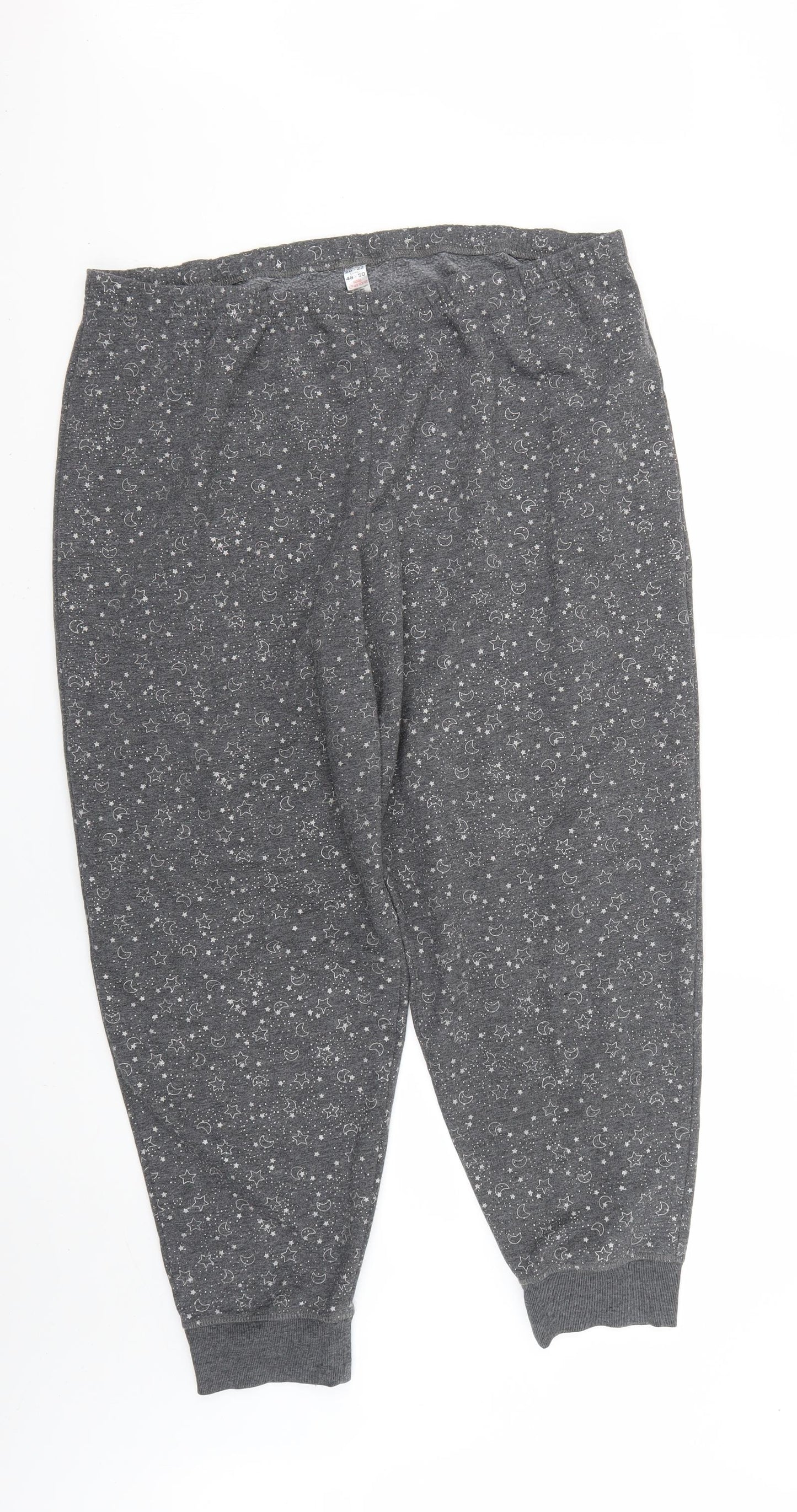 George Womens Grey Geometric   Pyjama Pants Size 20