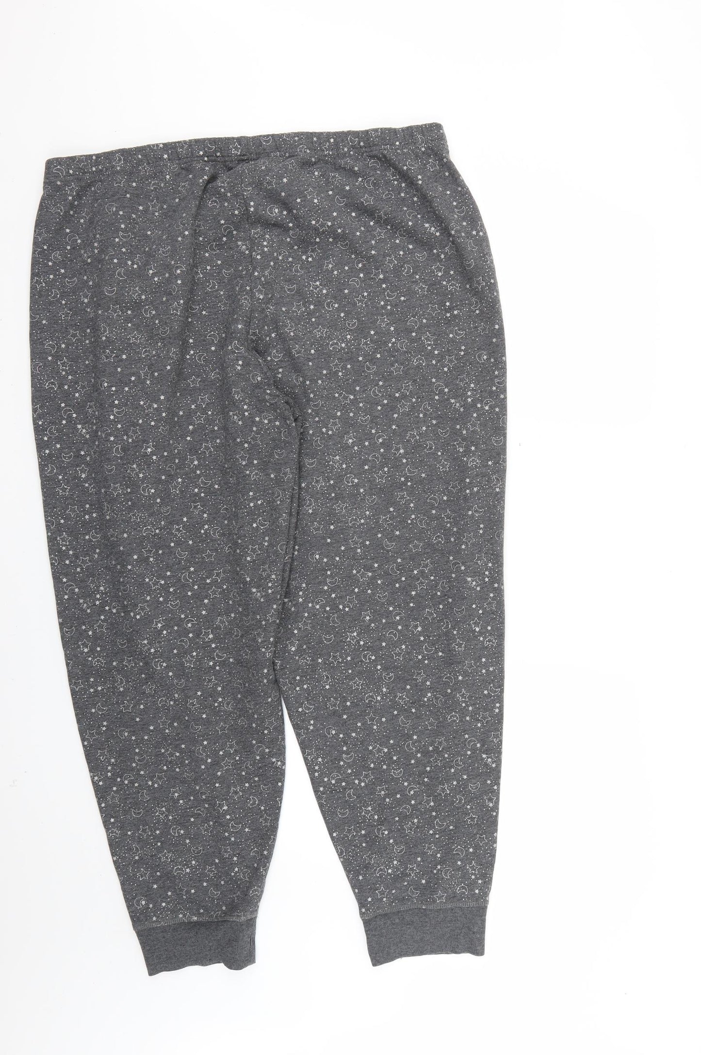 George Womens Grey Geometric   Pyjama Pants Size 20