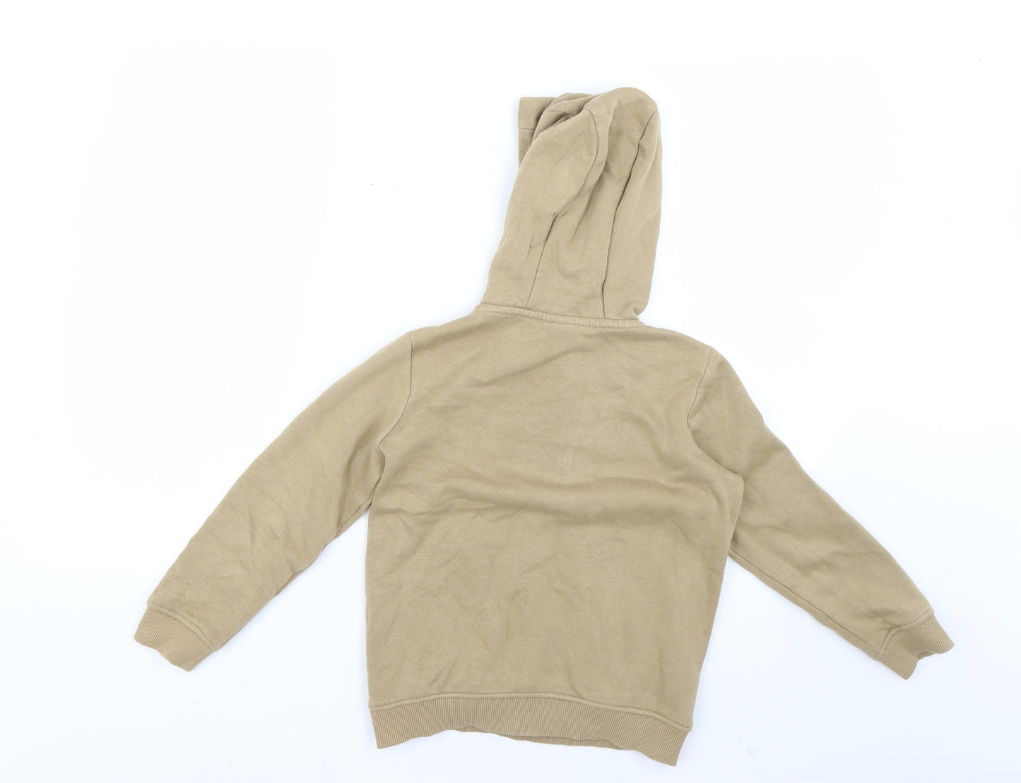 TU Boys Brown   Full Zip Hoodie Size 7 Years