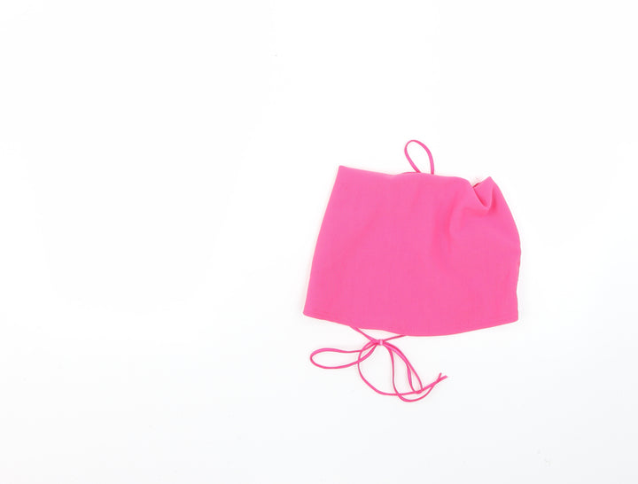 PRETTYLITTLETHING Womens Pink   Basic Blouse Size 10