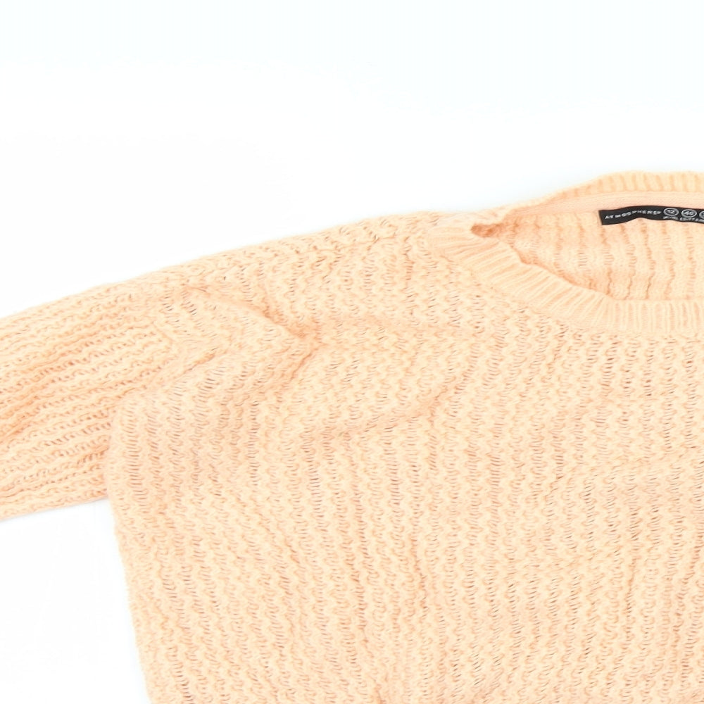 Atmosphere Womens Orange   Pullover Jumper Size 12