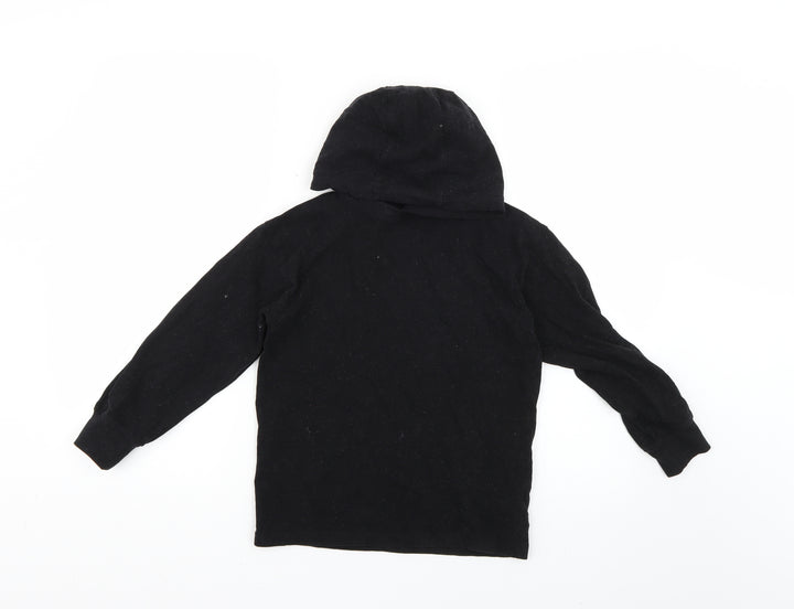 NEXT Boys Black   Pullover Hoodie Size 8 Years