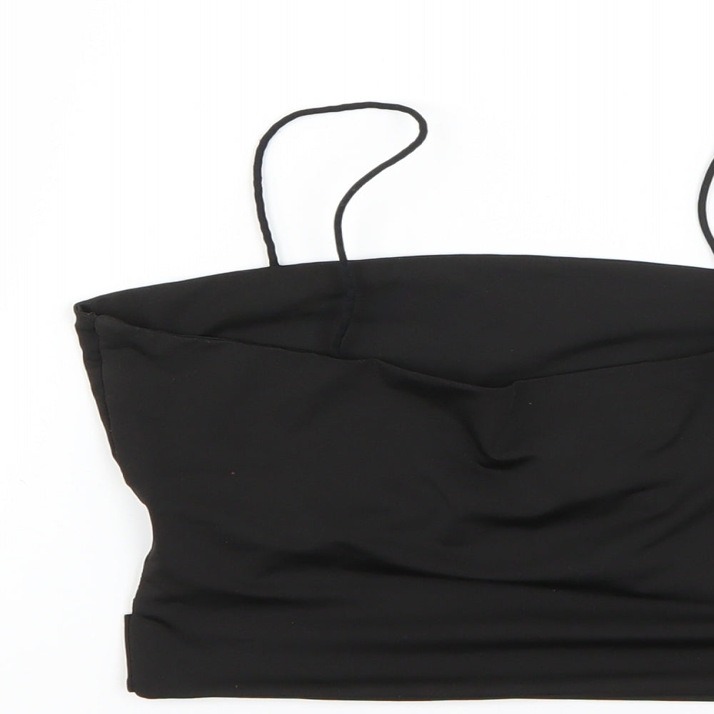 Preworn Womens Black   Basic Tank Size M