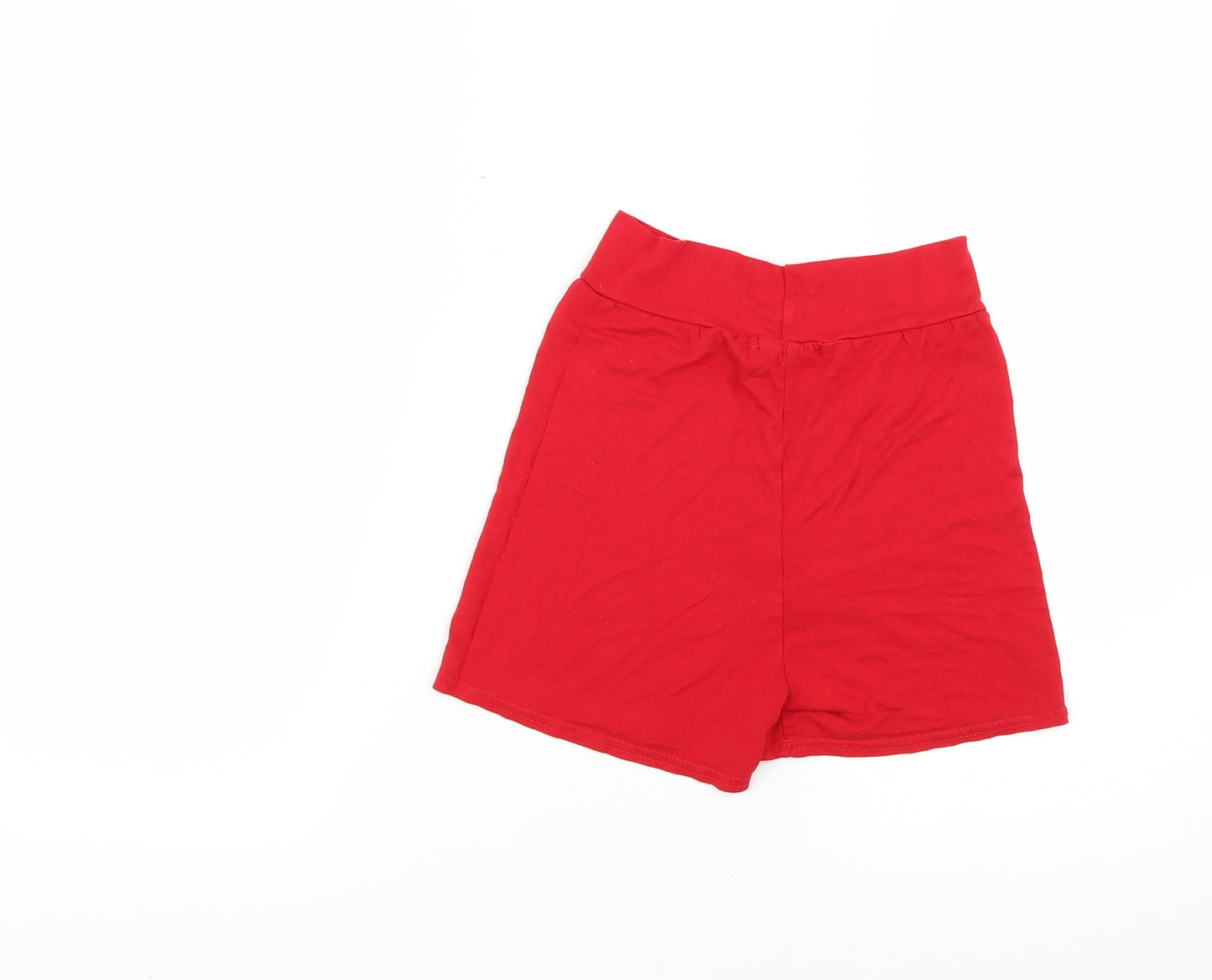 PRETTYLITTLETHING Womens Red   Hot Pants Shorts Size 8