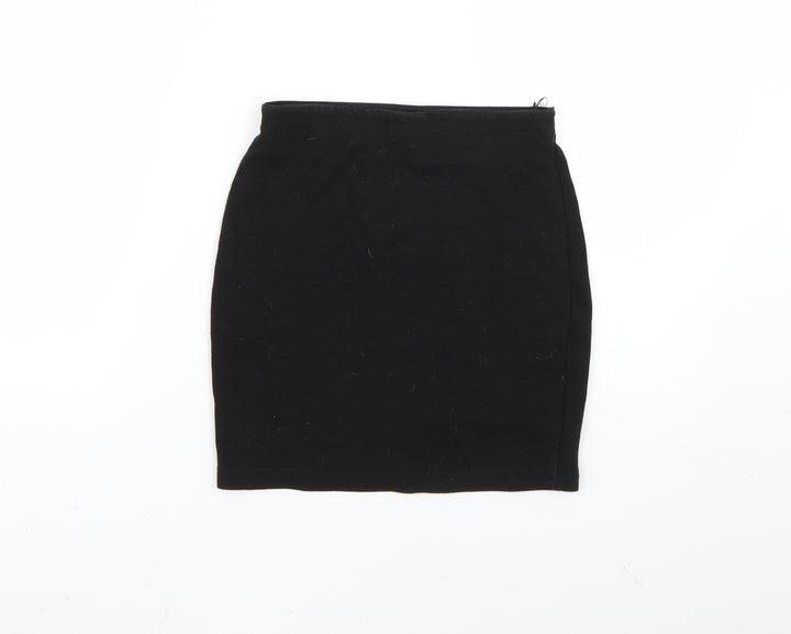 top class Girls Black   Mini Skirt Size 11-12 Years