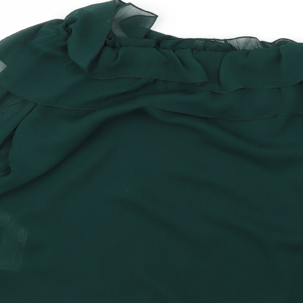 Zara Womens Green   Basic Blouse Size S