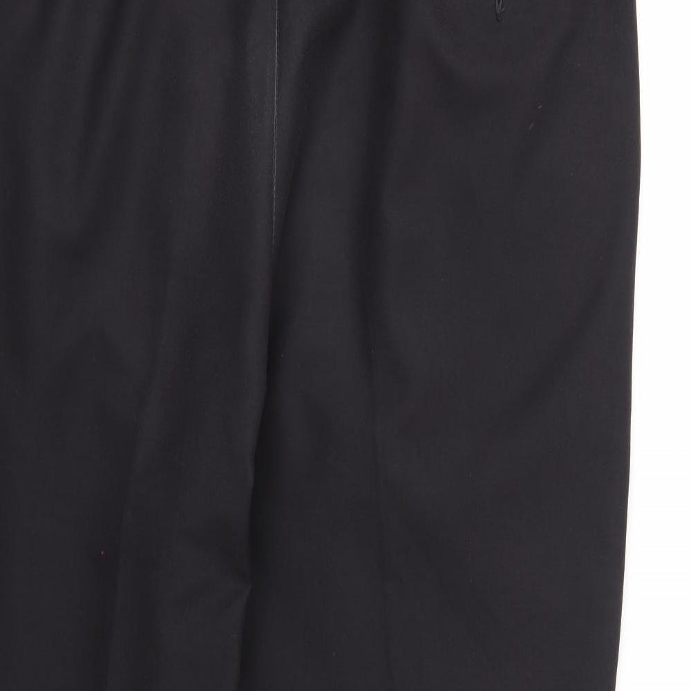 Marks and Spencer Mens Black   Trousers  Size 42 L26 in