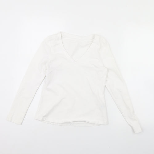 SheIn Womens White   Basic Blouse Size M