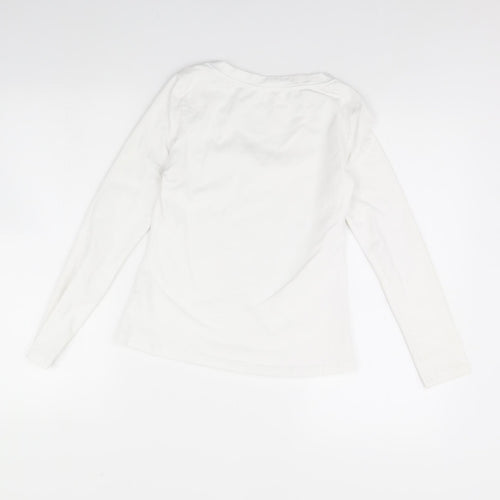SheIn Womens White   Basic Blouse Size M