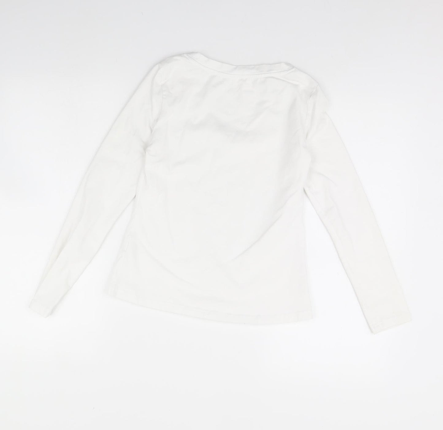 SheIn Womens White   Basic Blouse Size M