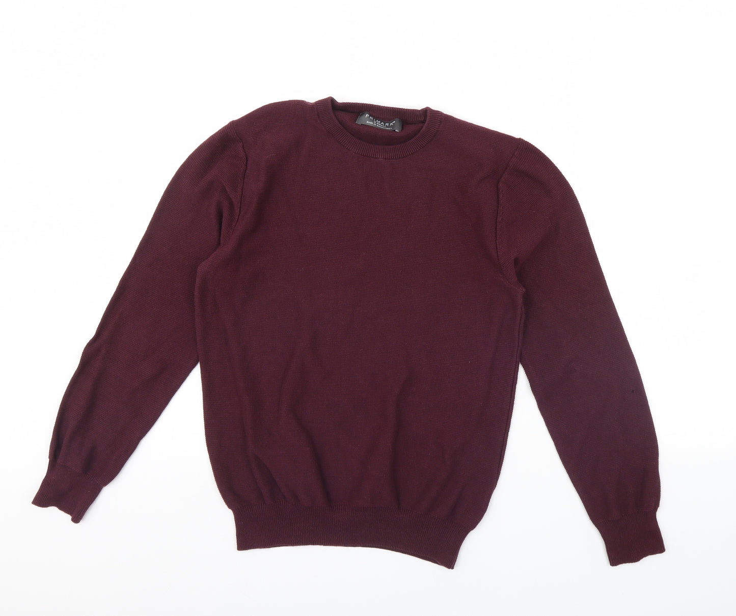 Primark Mens Red   Pullover Jumper Size XS