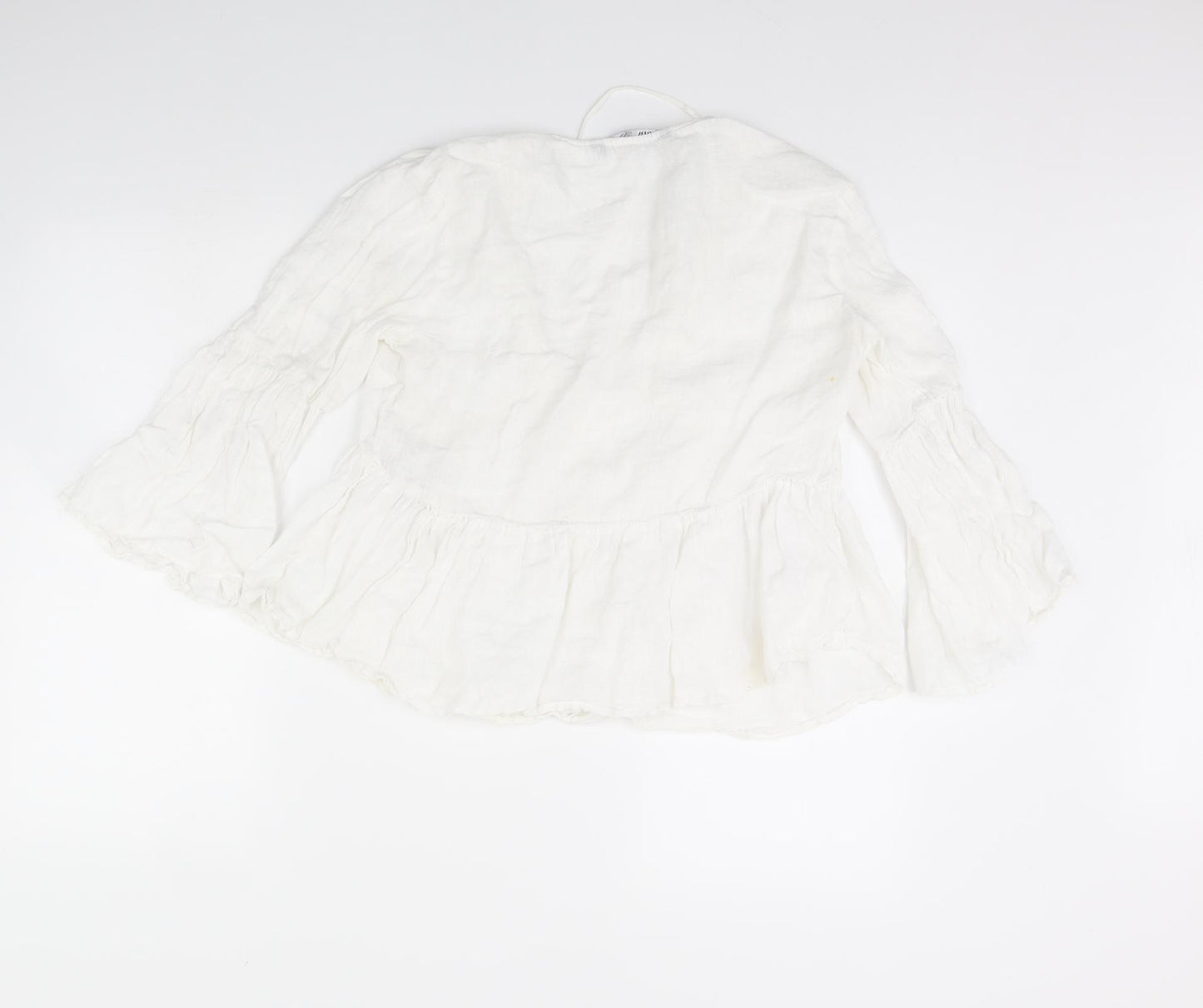 Zara Womens White   Basic Blouse Size M