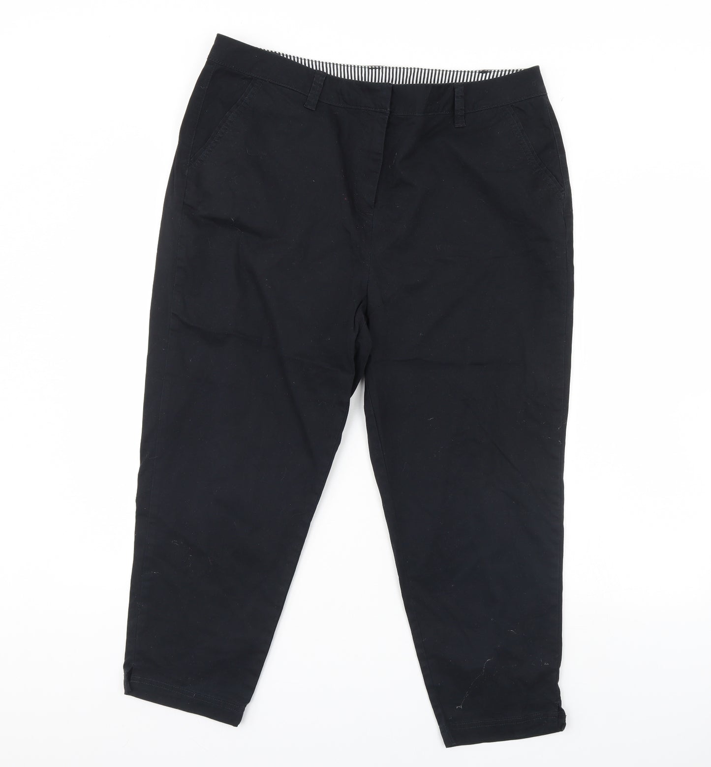 Bonmarche Womens Black   Trousers  Size 16 L24 in