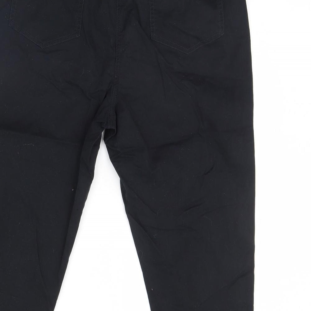 Bonmarche Womens Black   Trousers  Size 16 L24 in
