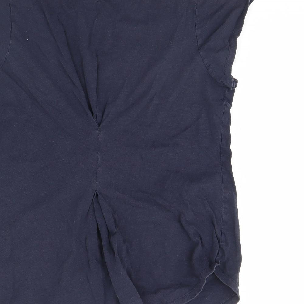 Papaya Womens Blue   Basic Blouse Size 18